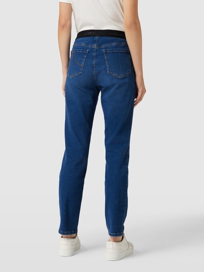 Marc Cain Jeans mit elastischem Bund Modell 'SIENA' Blau 5