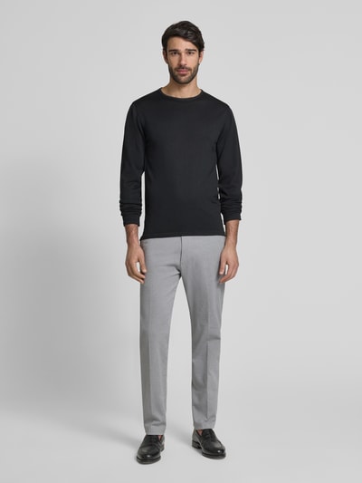 Cinque Slim Fit Stoffhose mit Stretch-Anteil Modell 'CiBrody' Hellgrau 1