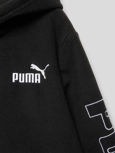 Puma Hoodie mit Label-Stitching Modell 'PUMA POWER' Black 2