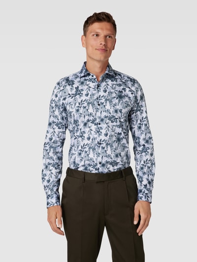 JOOP! Slim Fit Businesshemd mit Kentkragen Marine 4