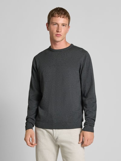 Jack & Jones Longsleeve met ronde hals Donkergrijs gemêleerd - 4