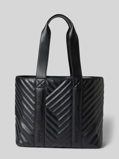 HUGO Shopper aus Kunstleder Modell 'BECKY QL_TOTE SM' Black 2