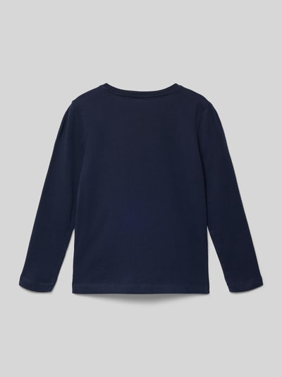 s.Oliver RED LABEL Regular fit shirt met lange mouwen van puur katoen Marineblauw - 3