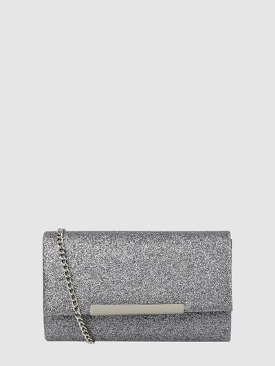 Jake*s Cocktail Clutch met 'glitter'-effect Zilver gemêleerd - 1