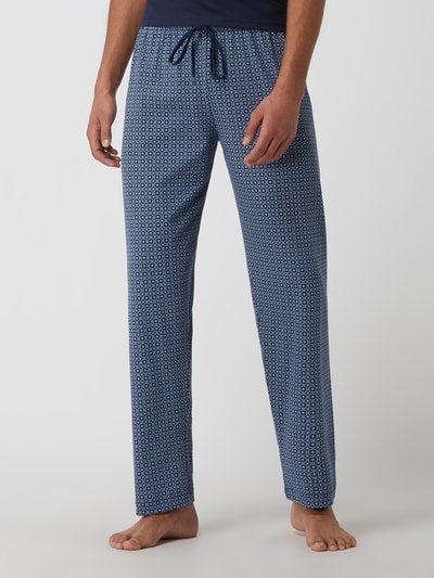 Mey Pyjama-Hose aus Baumwolle Marine 4