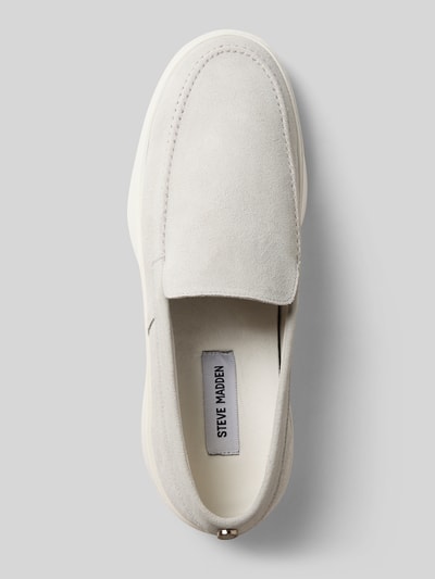 Steve Madden Loafers aus Leder Modell 'Leyton' Weiss 3