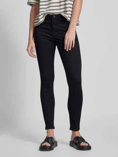 OPUS Skinny fit jeans in 5-pocketmodel, model 'Elma' Zwart - 4