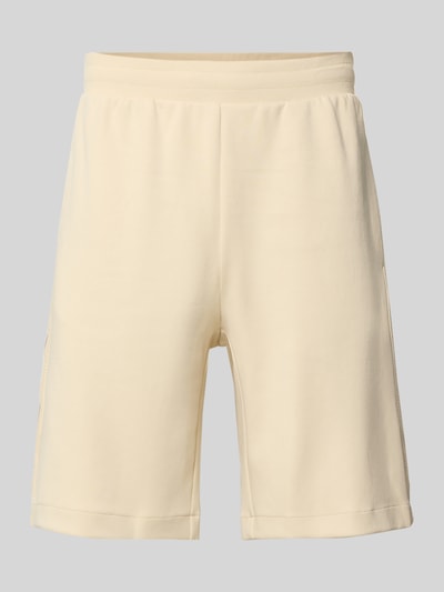 Produktfoto, Shorts mit elastischem Bund van EA7 Emporio Armani, regular fit, katoenmix, elastische taille, beige kleur, productfoto, herenmode