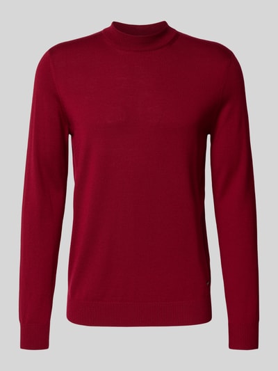 JOOP! Collection Strickpullover aus reiner Wolle Modell 'Davide' Rot 2