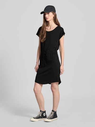 Only Flatteuze mini-jurk van puur katoen, model 'MAY' Zwart - 1