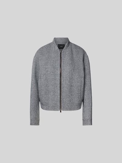 Joseph Wolljacke mit Reißverschluss Mittelgrau 2