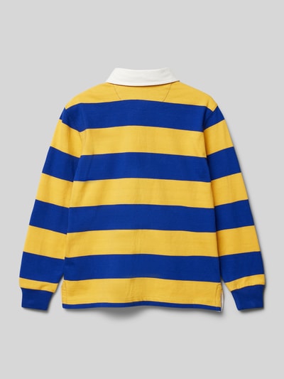 Polo Ralph Lauren Kids Sweatshirt mit Polokragen Senf 3