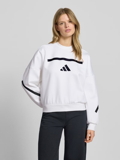 adidas Sportswear Sweatshirt met logo en ronde hals Wit - 4