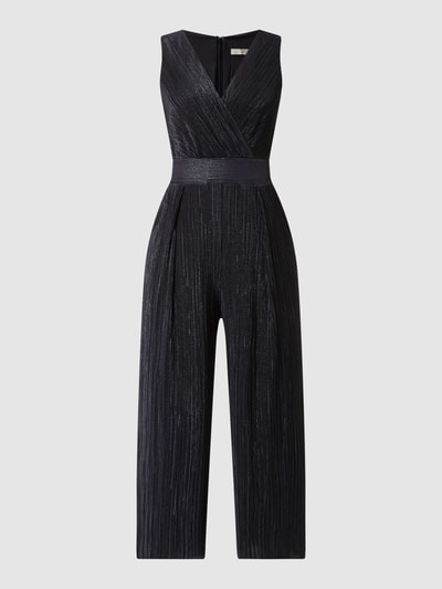 Jake*s Cocktail Jumpsuit mit Glitter-Effekt Marine Melange 2