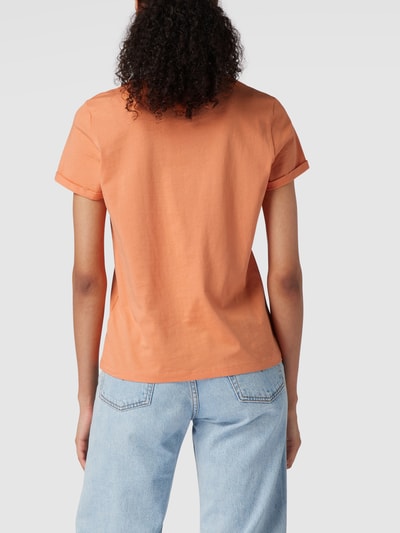 Tom Tailor T-Shirt mit floralem Print Orange 5