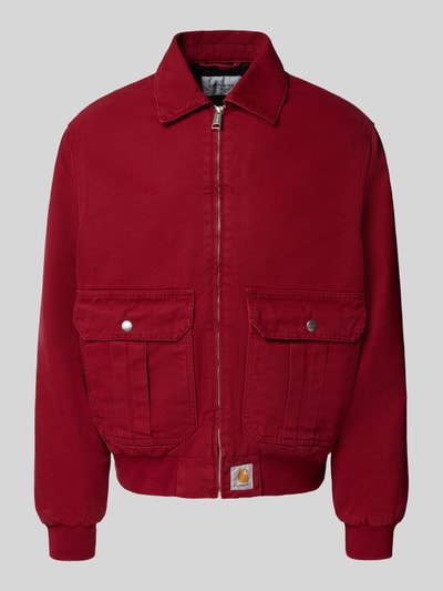 Carhartt Work In Progress Jacke mit Umlegekragen Modell 'STANTON' Rot 2