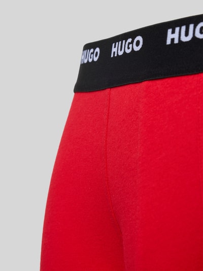 HUGO Boxershort van katoenmix met logostitching in een set van 5 stuks Zwart - 2