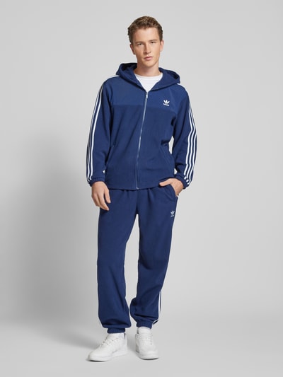 adidas Originals Fleecejacke mit Reißverschluss Marine 1