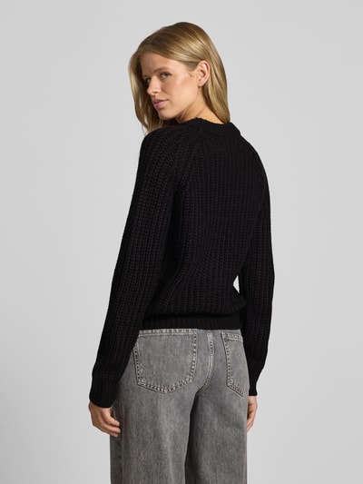Noisy May Strickjacke mit V-Ausschnitt Modell 'CHARLIE' Black 5