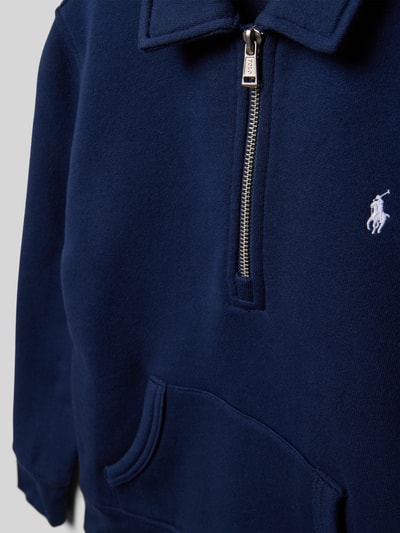 Polo Ralph Lauren Kids Sweatshirt mit Polokragen Marine 2