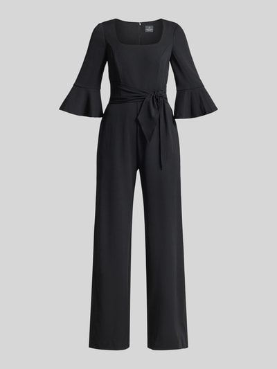 Adrianna Papell Jumpsuit mit Karree-Ausschnitt Black 2