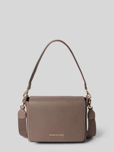 VALENTINO BAGS Handtasche mit Label-Detail Modell 'NEVER' Taupe 1