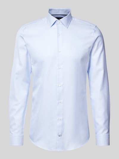 JOOP! Slim Fit Business-Hemd mit Kentkragen Marine 2