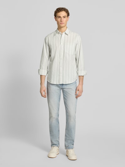 Selected Homme regular fit vrijetijdsoverhemd van puur katoen model 'FREDDIE' Offwhite - 1