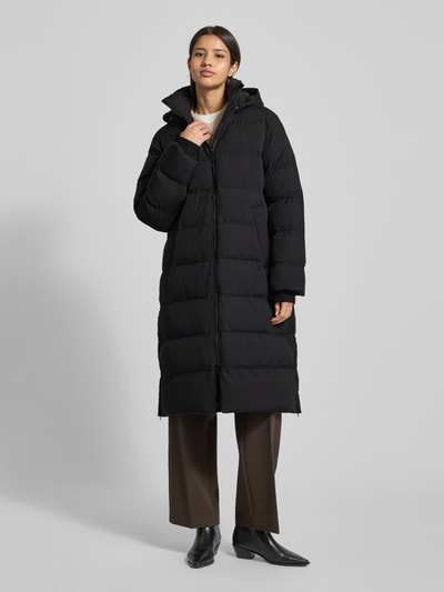 Samsøe Samsøe Steppmantel mit Kapuze Modell 'SASERI' Black 4