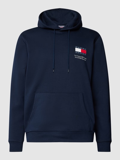 Tommy Jeans Hoodie met labelprint Donkerblauw - 2