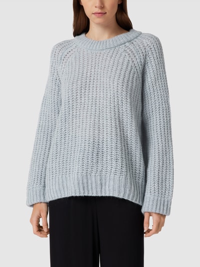 Smith and Soul Strickpullover mit Label-Applikation Bleu 4