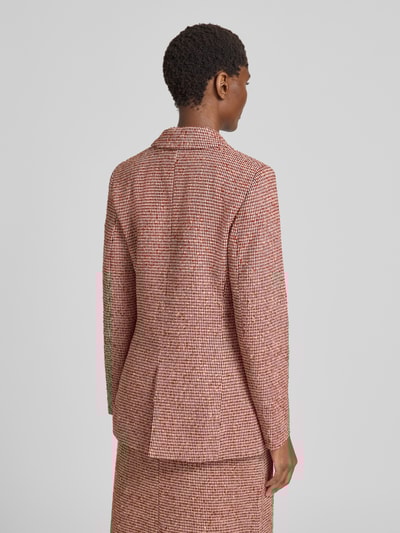 Rich & Royal Regular Fit Blazer mit Reverskragen Bordeaux 5