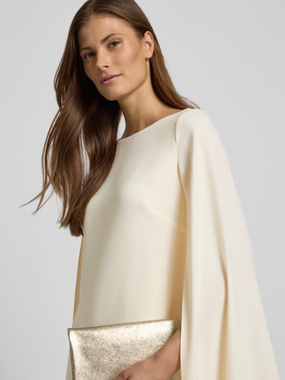 Lauren Ralph Lauren Schmales Cocktailkleid mit U-Boot-Ausschnitt Modell 'PETRA' Offwhite 3