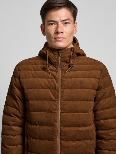 Polo Ralph Lauren Cordjacke mit Logo-Stitching Camel 3