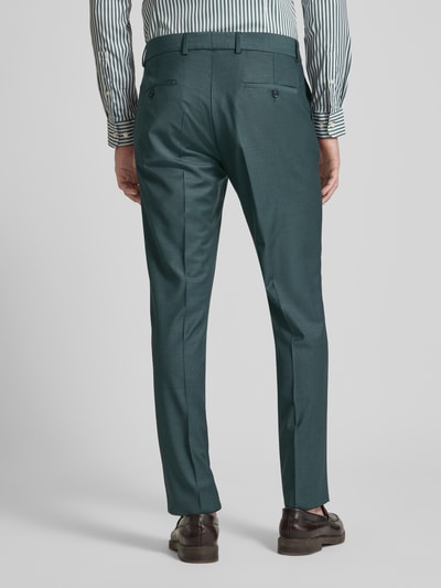 CG - Club of Gents Tapered Fit Anzughose mit Bügelfalten Modell 'Cole' Smaragd 5