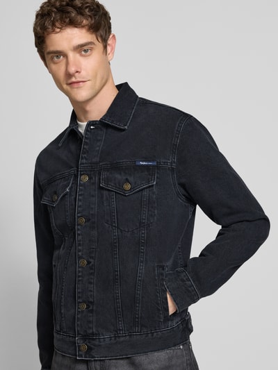 Pepe Jeans Regular Fit Jeansjacke aus reiner Baumwolle Jeansblau 3