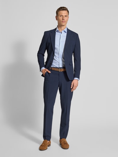 Roy Robson Koszula biznesowa o kroju slim fit z listwą guzikową Jasnoniebieski 1