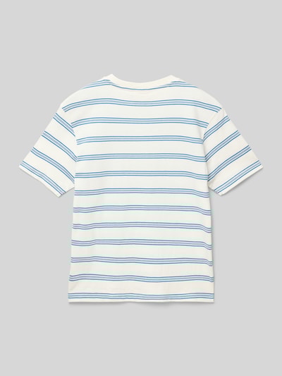 Garcia T-Shirt mit Label-Print Offwhite 3