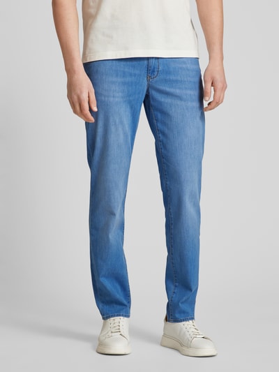 Brax Slim fit jeans in 5-pocketmodel, model 'CADIZ' Blauw - 4