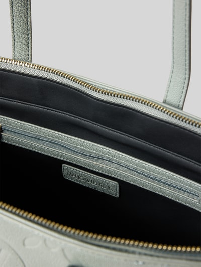 VALENTINO BAGS Handtasche mit Strukturmuster Modell 'SAMBA' Hellgrau 4