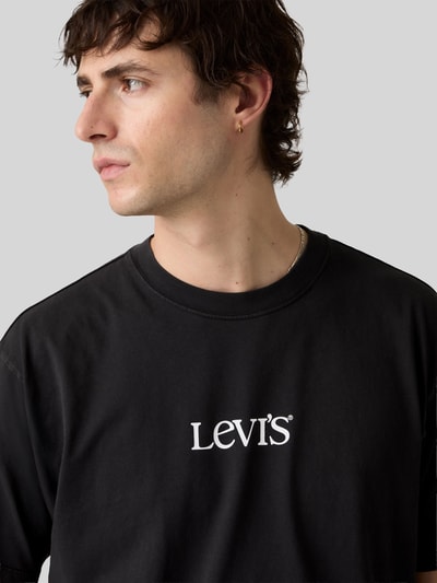 Levi's® Relaxed Fit T-Shirt aus reiner Baumwolle Black 3