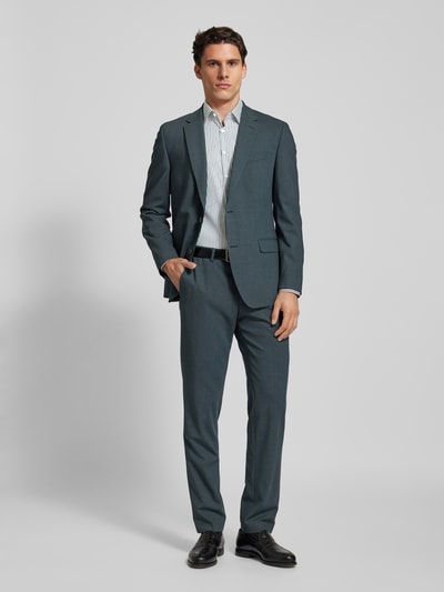 Jake*s Slim Fit Business-Hemd mit Kentkragen Schilf 1