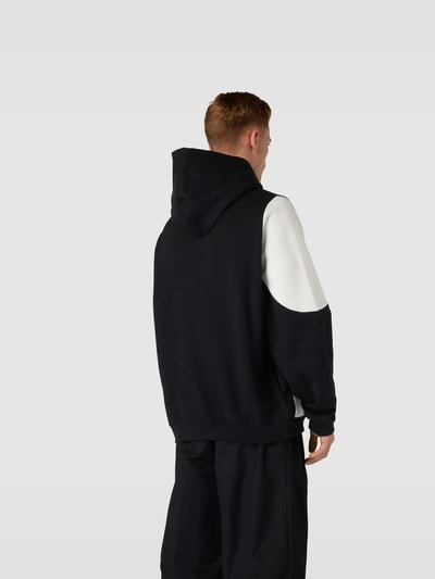 Marni Oversized Hoodie mit Kapuze Dunkelblau 5