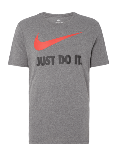 Nike T-Shirt mit Logo-Print Anthrazit 1