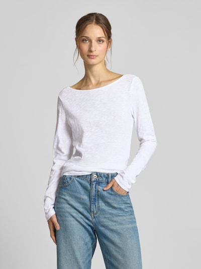 Marc O'Polo Longsleeve aus Bio-Baumwolle  Weiss 4