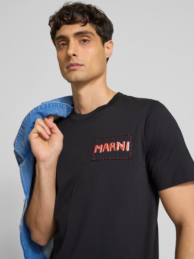 Marni T-Shirt aus reiner Baumwolle Black 3