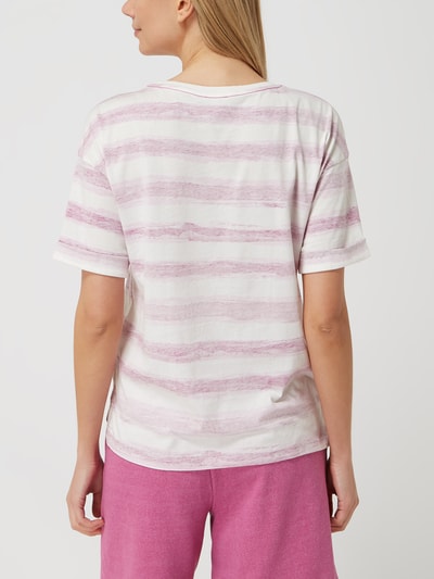 Esprit T-Shirt aus Bio-Baumwolle  Fuchsia 5