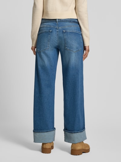 Gang Loose fit jeans met strikceintuur, model 'CLAIRE' Blauw - 5