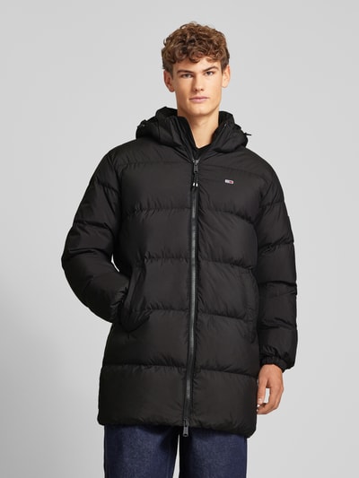 Tommy Jeans Steppparka mit Zweiwege-Reißverschluss Black 4