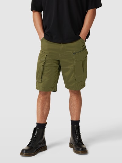 G-Star Raw Cargoshorts mit Knopf- und Reißverschluss Oliv 4